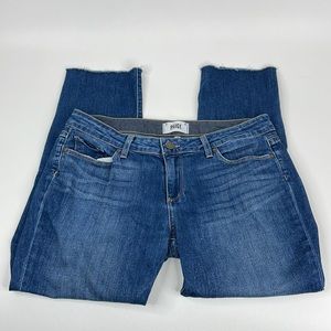 Paige Jimmy Jimmy skinny Boyfriend Cropped Jeans 28